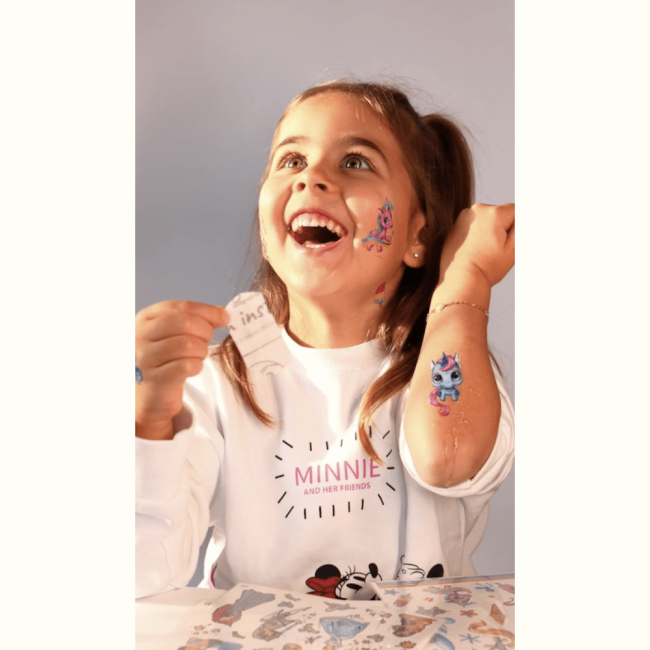 Косметика - Набір тату для тіла Arley Sign Солодкі єдиноріжки (1724)#8