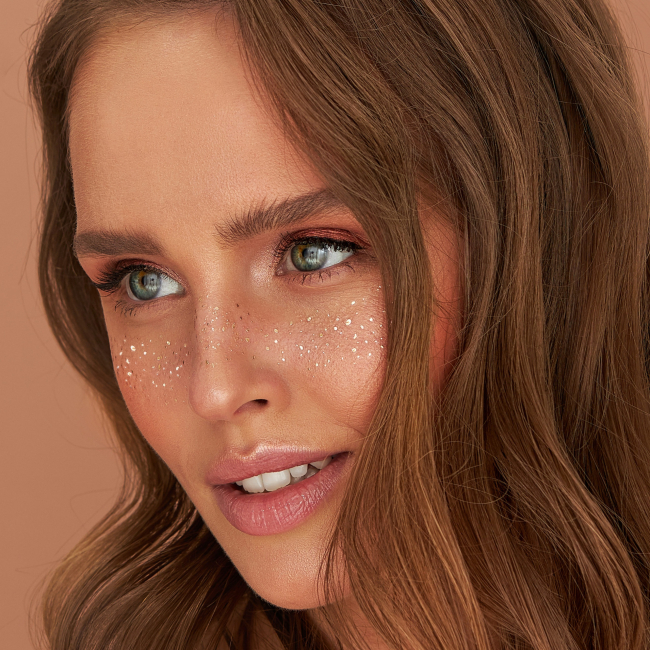 Косметика - Набір тату для тіла Arley Sign Золоті веснянки одинарні (9003s)#4