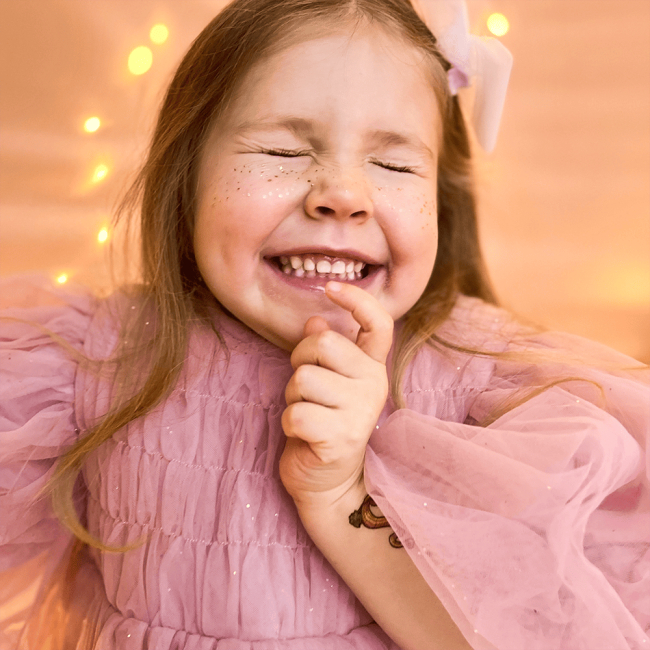 Косметика - Набір тату для тіла Arley Sign Золоті веснянки одинарні (9003s)#5