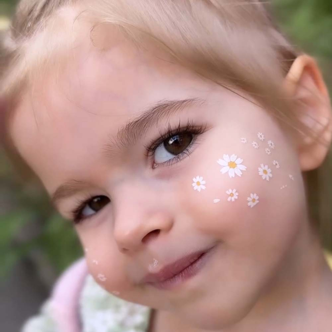 Косметика - Набір тату для тіла Arley Sign Веснянки ромашки (2011)#7