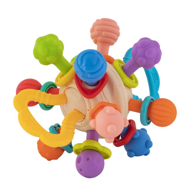 Розвивальні іграшки - Розвивальна іграшка Baby Team Сенсорний м'ячик (8451)#2