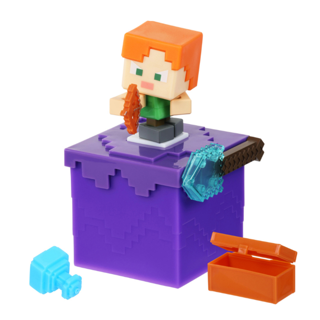 Фігурки персонажів - Набір-сюрприз Treasure X Майнкрафт Надземний світ Печери та скелі (123620)#3