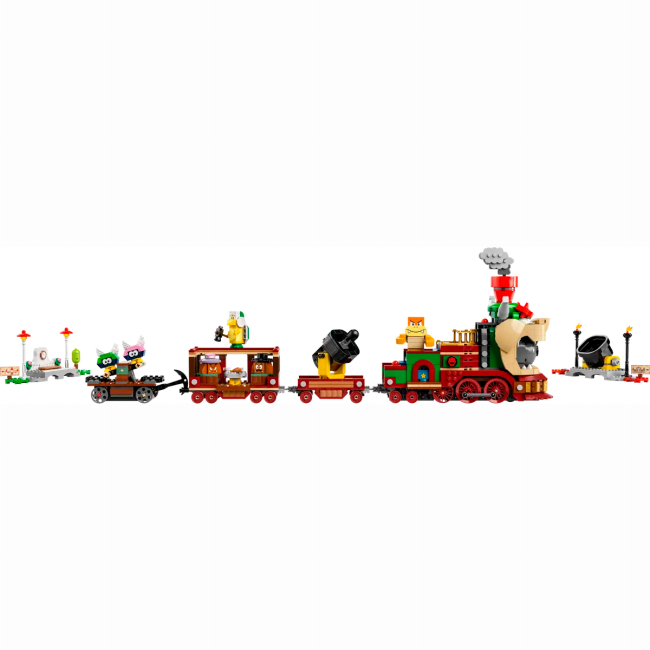 Конструктори LEGO - Конструктор LEGO Super Mario Швидкий потяг Боузера (71437)#5