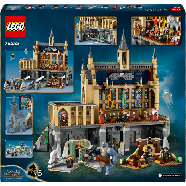 Конструктори LEGO - Конструктор LEGO Harry Potter Замок Гоґвортс: Велика зала (76435)#3