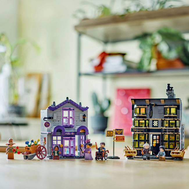 Конструктори LEGO - Конструктор LEGO Harry Potter Крамниці Олівандера й мантій від Мадам Малкін (76439)#6