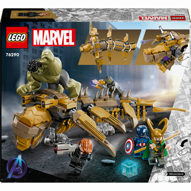 Конструктори LEGO - Конструктор LEGO Marvel Месники проти Левіафана (76290)#3