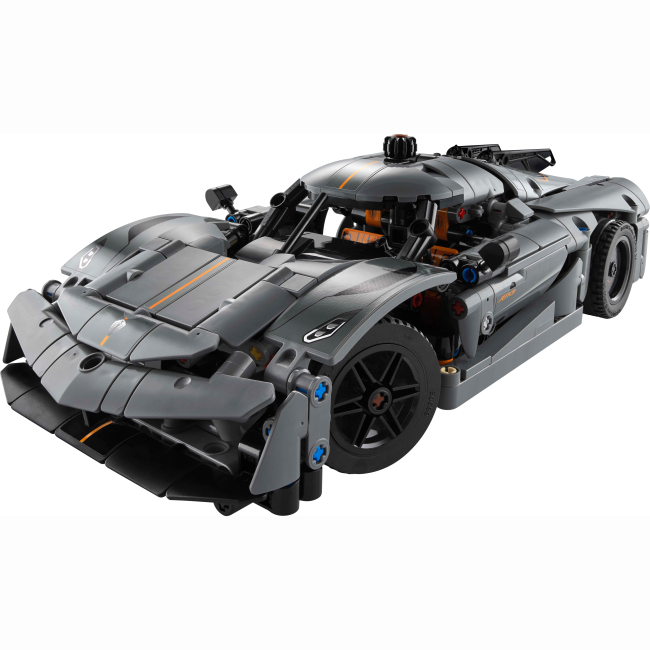 Конструктори LEGO - Конструктор LEGO Technic Koenigsegg Jesko Absolut — сірий гіперкар (42173)#2