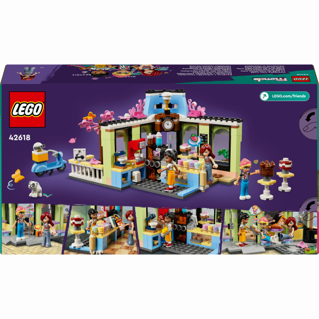 Конструктори LEGO - Конструктор LEGO Friends Кав'ярня Хартлейк-Сіті (42618)#3