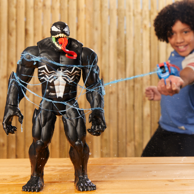 Водна зброя - Бластер на руку Spider-Man Спайдер Мен (F8734)#6