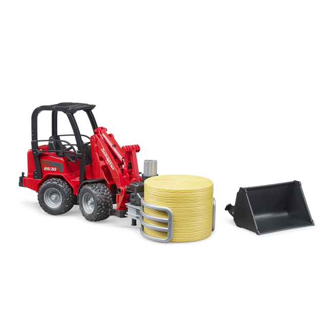 Транспорт і спецтехніка - Міні-навантажувач Bruder Schaffer Compact 2630 (02192)#3