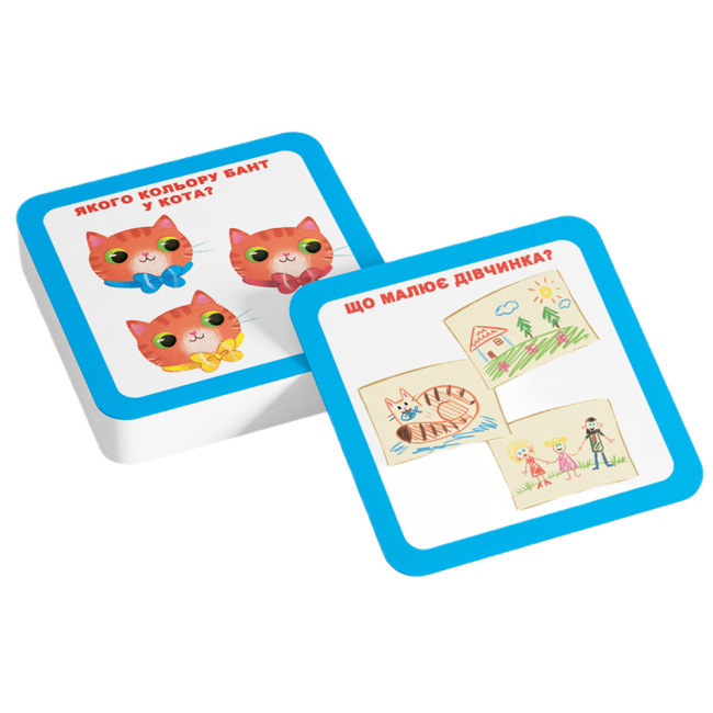 Навчальні іграшки - Розумні картки Crystal Book Розвиток уваги та пам'яті 30 штук (9786175474433)#2