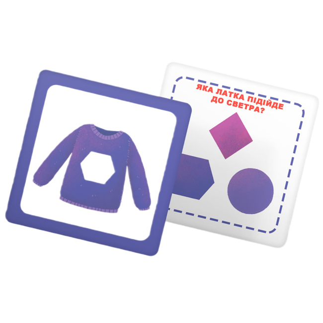 Навчальні іграшки - Розумні картки Crystal Book Розвиток уваги та пам'яті 30 штук (9786175474433)#6