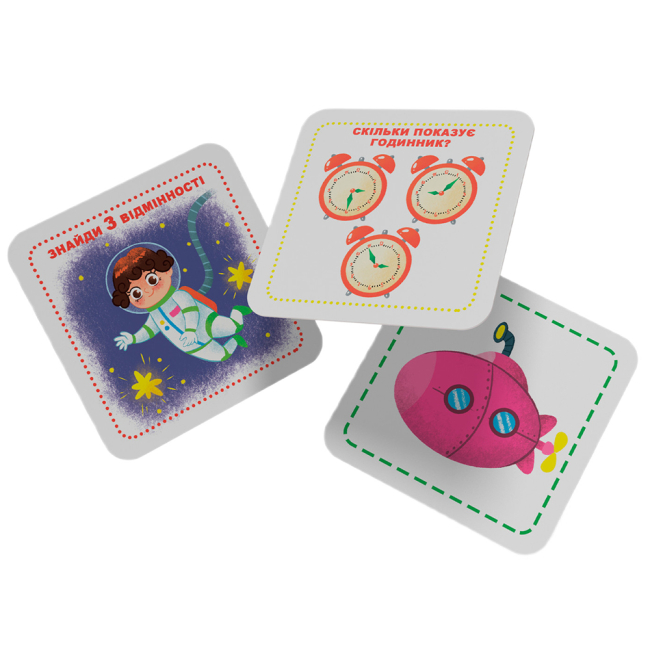 Навчальні іграшки - Розумні картки Crystal Book Розвиток уваги та пам'яті 30 штук (9786175474433)#8