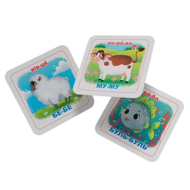 Навчальні іграшки - Розумні картки Crystal Book Вивчаємо звуки 30 штук (9786175474952)#2