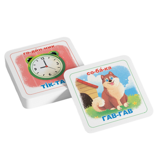 Навчальні іграшки - Розумні картки Crystal Book Вивчаємо звуки 30 штук (9786175474952)#7