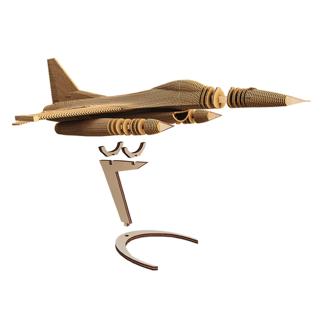 3D-пазли - 3D пазл Cartonic F-16 Fighting Falcon (CARTF16)#4