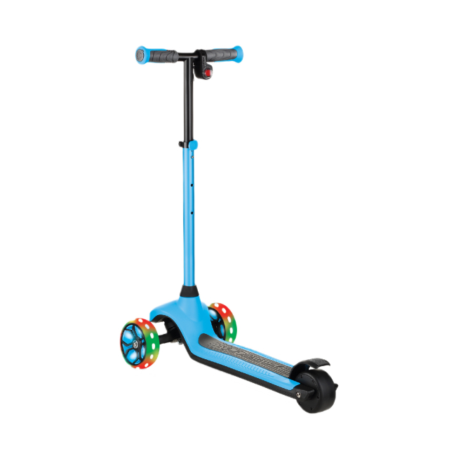 Самокати - Самокат Globber E-motion 4 блакитний з підсвічуванням (755-101)#2