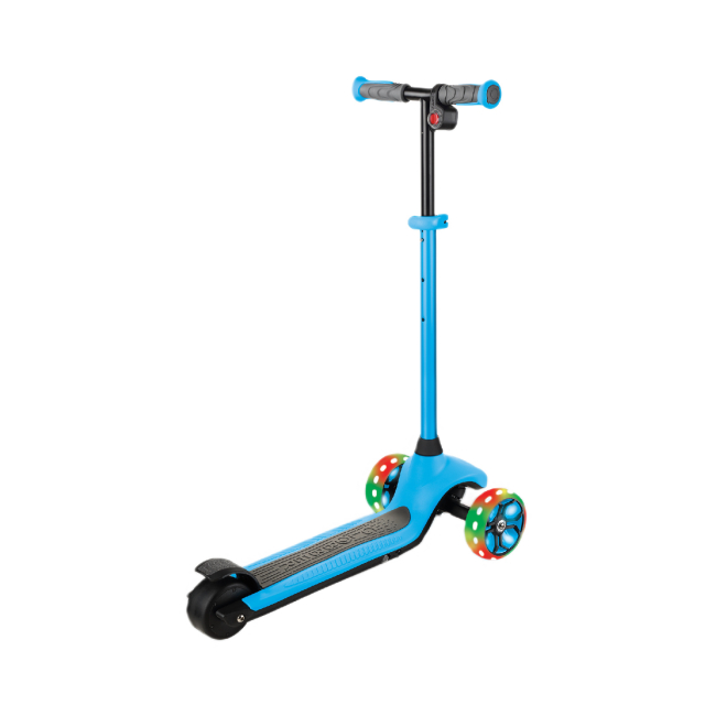 Самокати - Самокат Globber E-motion 4 блакитний з підсвічуванням (755-101)#3