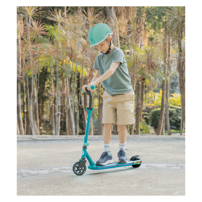 Самокати - Самокат Globber E-motion 6 зелений з підсвічуванням (756-107)#8