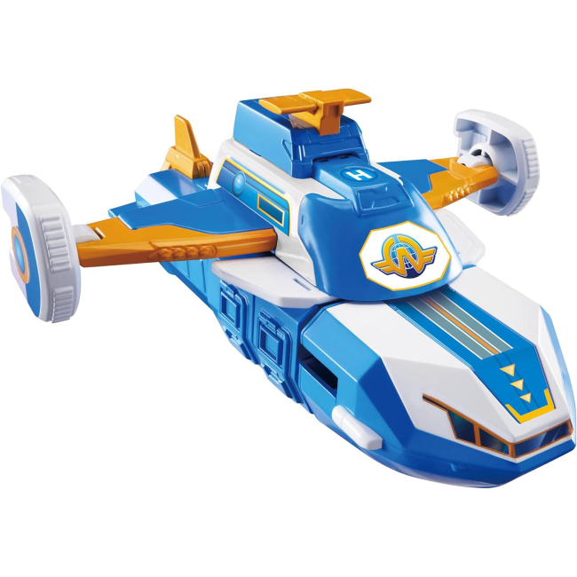 Трансформери - Трансформер Super Wings Міні Повітряна База Робот (EU760288)#3