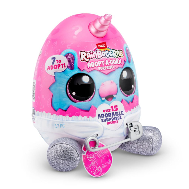 М'які тварини - М'яка іграшка-сюрприз Rainbocorns-B Adopt-a-corn surprise (92105B)#3