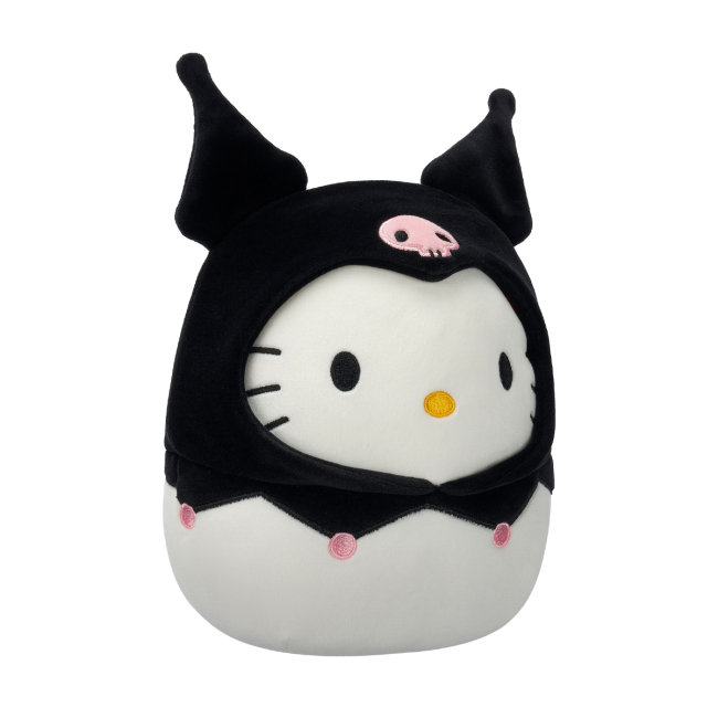 М'які тварини - М'яка іграшка Squishmallows Хелоу Кітті в образі Куромі 20 см (SQSN00388)#4