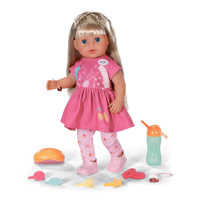 Ляльки - Лялька Baby Born Маленька сестричка з аксесуарами 36 см (835715)#2