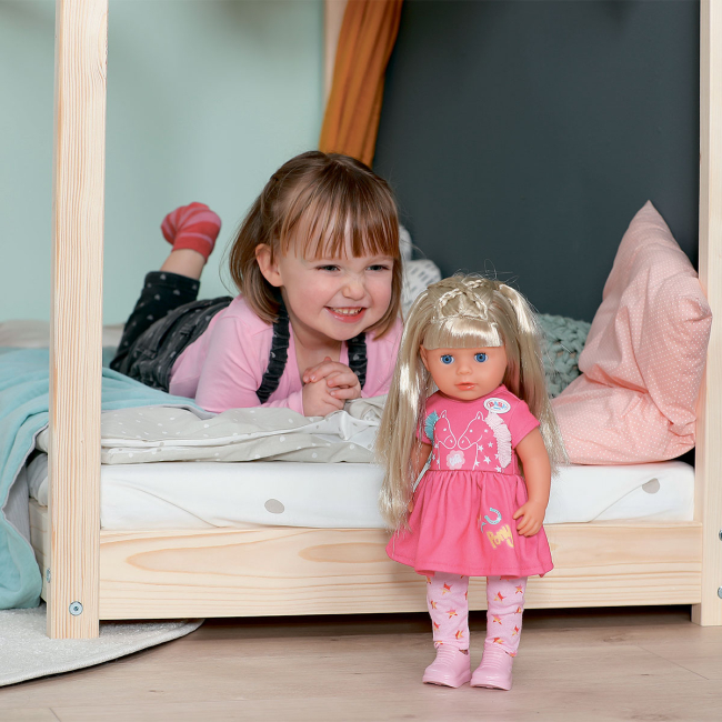 Ляльки - Лялька Baby Born Маленька сестричка з аксесуарами 36 см (835715)#4