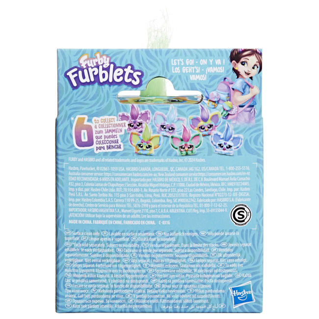 Персонажі мультфільмів - М'яка іграшка Furby Furblets Pix-Elle (F9703/F8898)#4