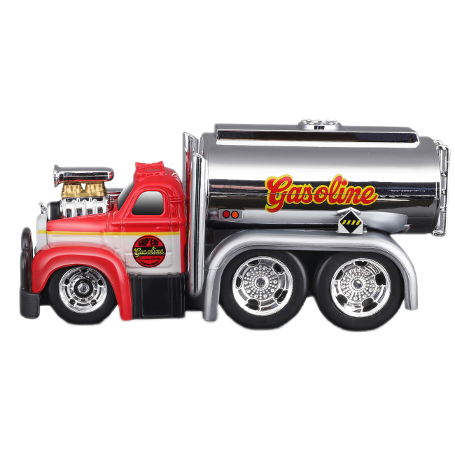 Транспорт і спецтехніка - Автомодель Maisto Muscle Work Rigs 1953 Mack B-61 Tanker red (11610/11612) (11610/11612 RED)#2