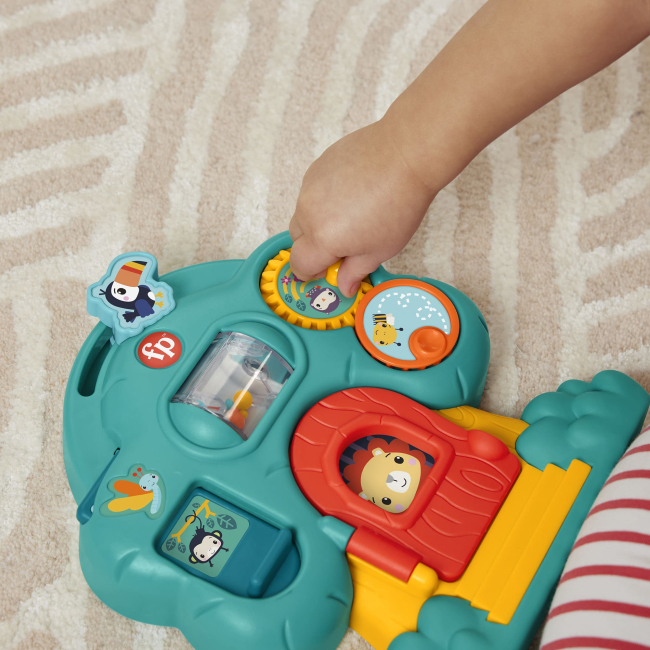 Розвивальні іграшки - Розвивальна іграшка Fisher-Price Веселі тваринки Дерево (HXK32/1) #7