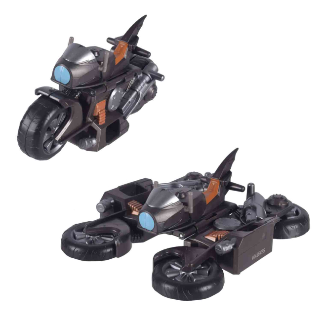Фігурки персонажів - Ігровий набір Batman Transforming Batcycle battle pack (6067444)#4
