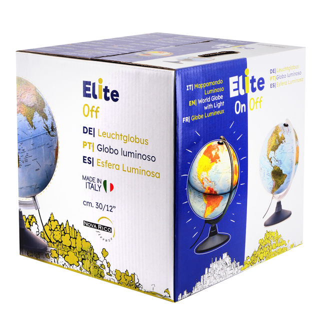 Навчальні іграшки - Глобус Tecnodidattica Elite з підсвіткою (0330ELFGUCLBT044)#2