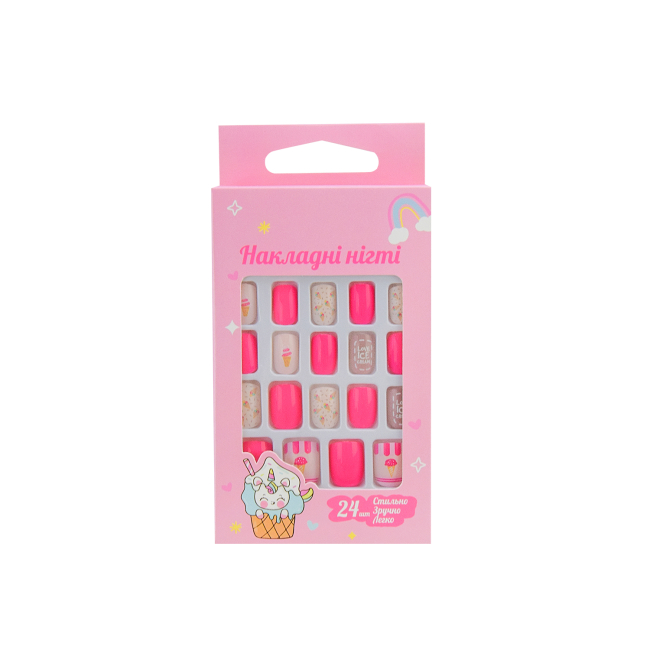 Косметика - Накладні нігті Shantou Jinxing в асортименті (PL-524-002)#3