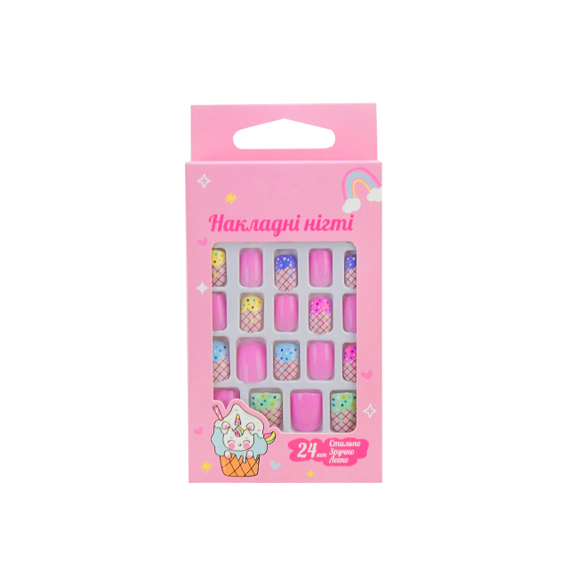 Косметика - Накладні нігті Shantou Jinxing в асортименті (PL-524-002)#7