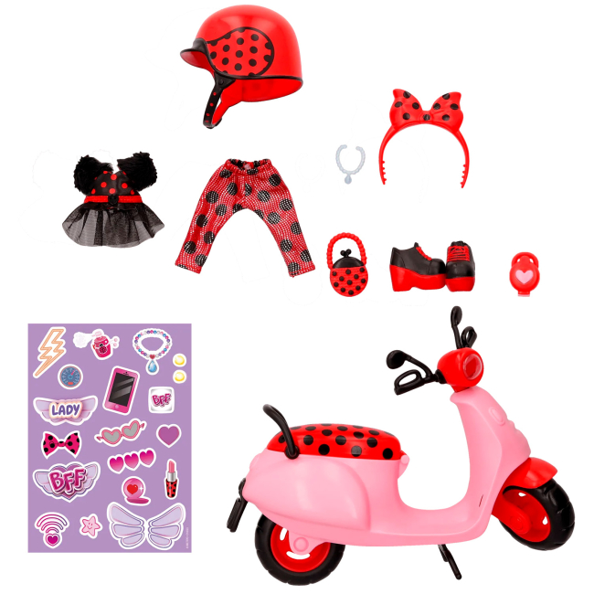 Ляльки - Ігровий набір BFF Скутер Леді (911123)#6