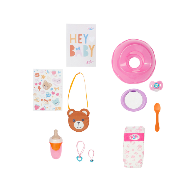 Пупси - Пупс Baby Born Bear world Емма-Тедді з аксесуарами 43 см (836651)#3