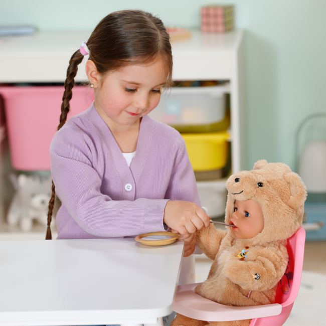 Пупси - Пупс Baby Born Bear world Емма у костюмі ведмедика з аксесуарами 43 см (837115)#4