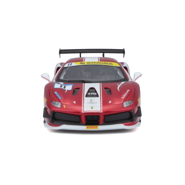 Автомоделі - Автомодель Bburago Racing Ferrari 488 Challenge (18-26308)#2