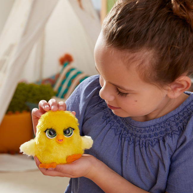 М'які тварини - Інтерактивна іграшка FurReal Friends Fuzz-A-Lots Курча (28067)#5