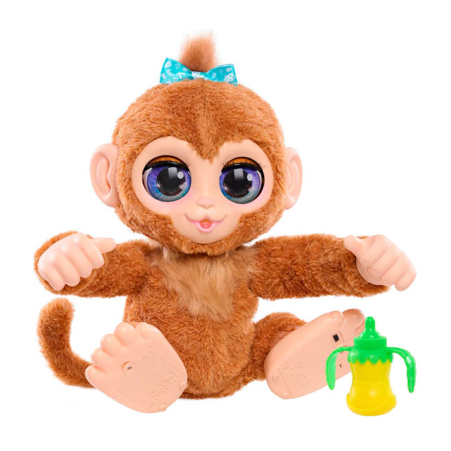 М'які тварини - Інтерактивна іграшка FurReal Friends Грайлива мавпочка Арахіс 38 см (28113)#2