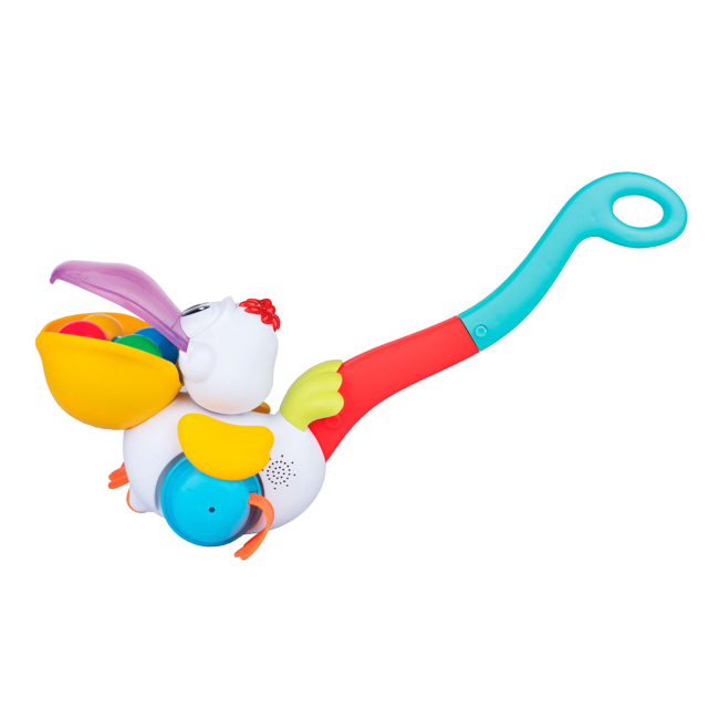 Розвивальні іграшки - Іграшка-каталка Kiddi Smart Пелікан-Витівник (064642)#3