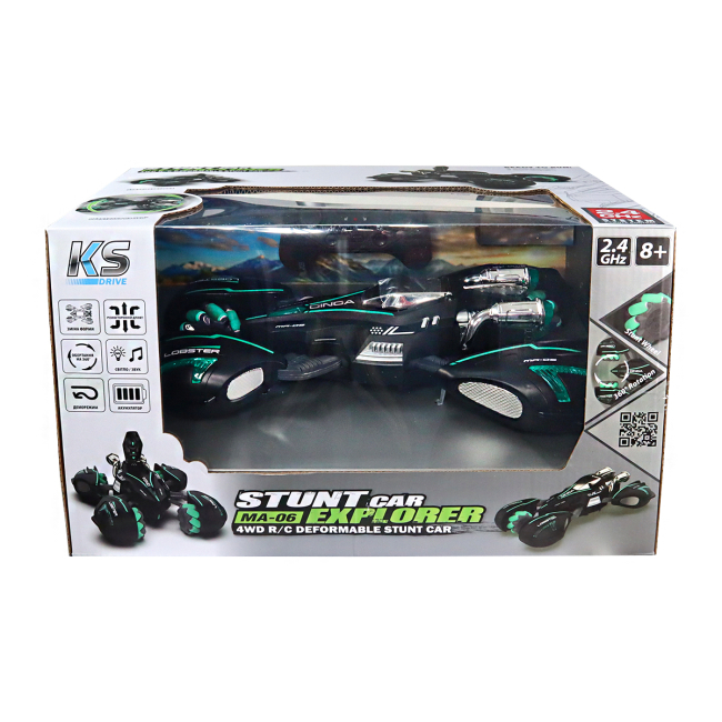 Радіокеровані моделі - Автомодель KS Drive Lobster Трюковий на радіокеруванні чорний (SL-432ABl)#8