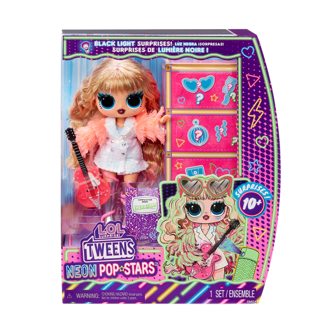 Ляльки - Лялька LOL Surprise Tweens Neon pop Тея Старс з аксесуарами (120650)#4