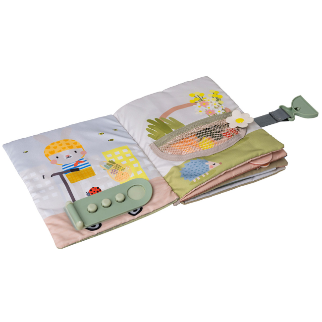 Розвивальні іграшки - Розвивальна книжка Taf Toys Бізібук зайченятка (13355)#2