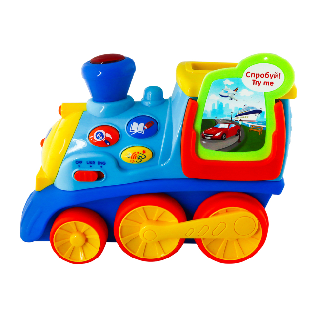 Залізниці та потяги - Інтерактивна іграшка Kiddi Smart Потяг смарті (4231T-KS)#2