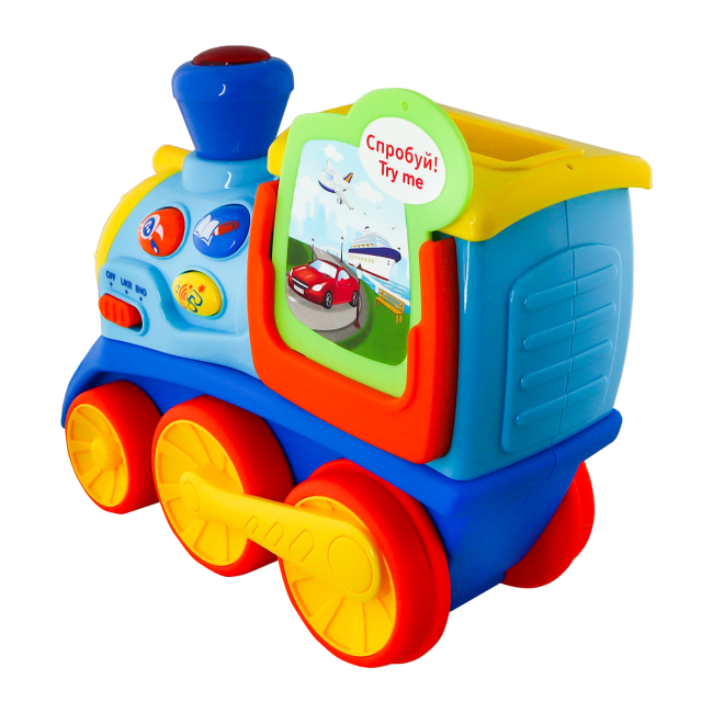 Залізниці та потяги - Інтерактивна іграшка Kiddi Smart Потяг смарті (4231T-KS)#3