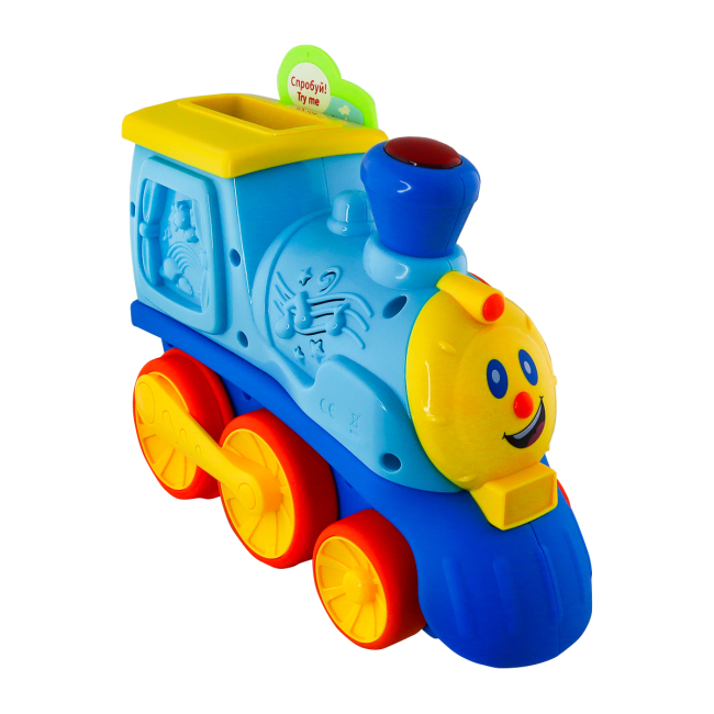 Залізниці та потяги - Інтерактивна іграшка Kiddi Smart Потяг смарті (4231T-KS)#6