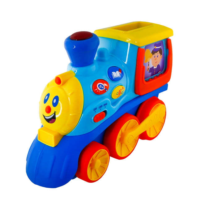 Залізниці та потяги - Інтерактивна іграшка Kiddi Smart Потяг смарті (4231T-KS)#7