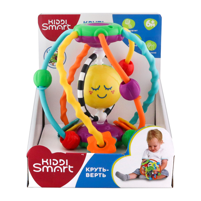 Розвивальні іграшки - Розвиваюча іграшка Kiddi Smart Круть-верть (4282-KS)#4